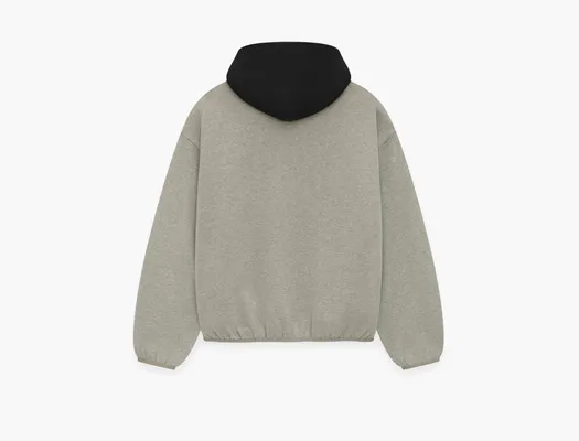 Одежда Fear of God Essentials x NBA Hoodie «Warm Heather/Black» серый