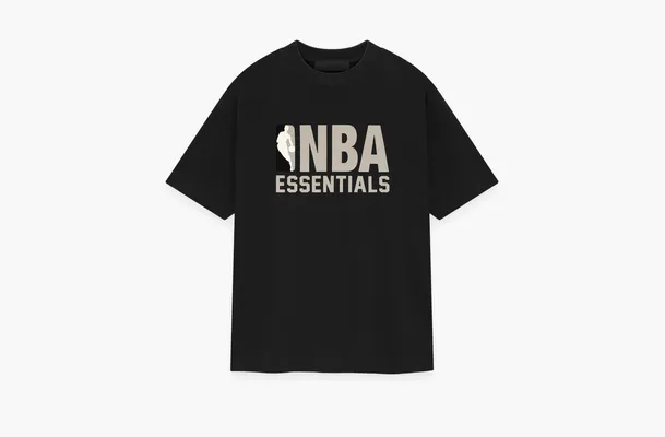 Одежда Fear of God Essentials x NBA Tee «Black» черный
