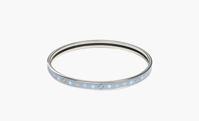  Hermès racelet Chorus Stellarum «Silver» serebryanyy