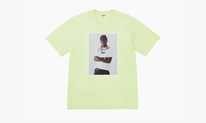 Одежда Supreme Tyler The Creator Tee «Mint Green/Pale Mint» zelyenye