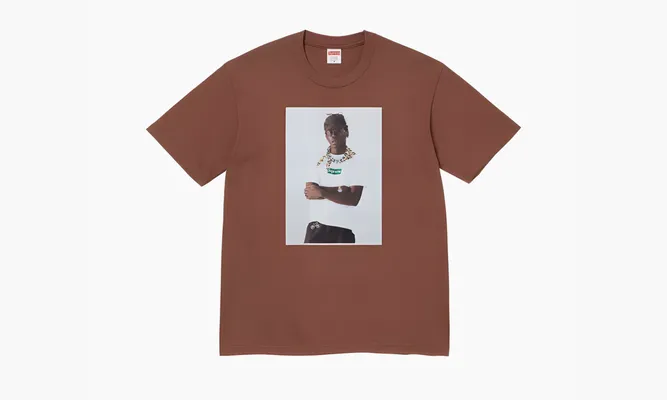 Одежда Supreme Tyler The Creator Tee «Brown» korichnevye