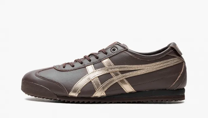  Asics Onitsuka Tiger Mexico 66 SD «Licorice Brown Champagne» korichnevye