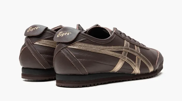  Asics Onitsuka Tiger Mexico 66 SD «Licorice Brown Champagne» korichnevye