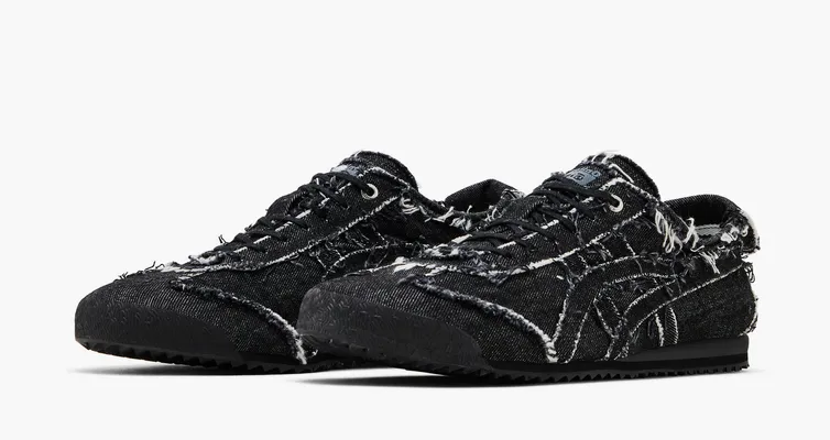  Asics Onitsuka Tiger Mexico 66 SD «Black Denim» chyernye