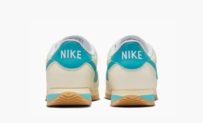Кроссовки Nike Cortez WMNS «Coconut Milk Teal Nebula» belye