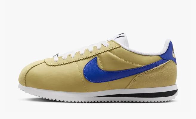 Кроссовки Nike Cortez WMNS «Yellow Blue» zhyeltye