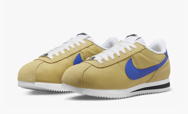 Кроссовки Nike Cortez WMNS «Yellow Blue» zhyeltye