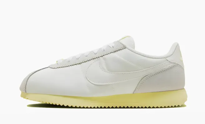 Кроссовки Nike Cortez WMNS «Sail/Grey/Yellow» serye