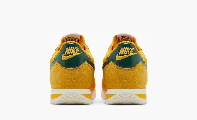Кроссовки Nike Cortez WMNS «Yellow Ochre Gorge Green» zhyeltye
