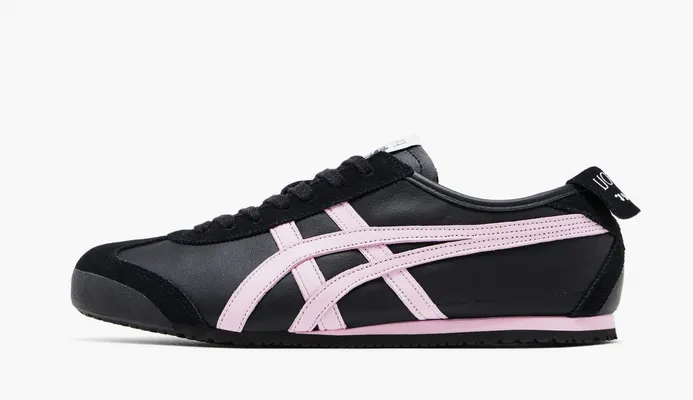Кроссовки Asics Onitsuka Tiger Mexico 66 x Patou «Black Pink» черный