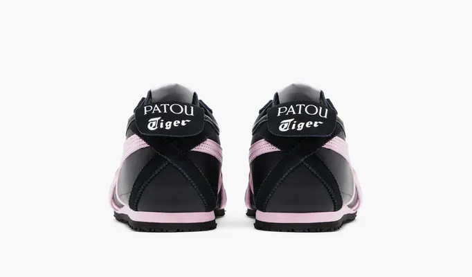 Кроссовки Asics Onitsuka Tiger Mexico 66 x Patou «Black Pink» черный