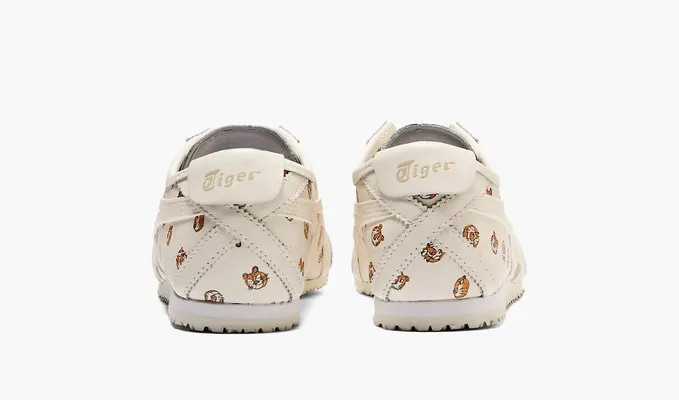  Asics Onitsuka Tiger Mexico 66 «Allover Tiger Face» kremovye