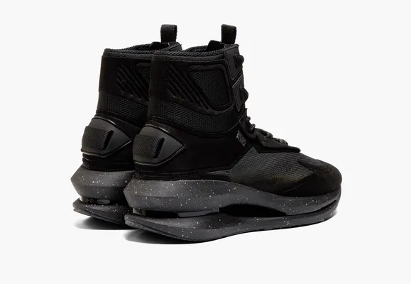  Asics Onitsuka Tiger RUNGER MT «Triple Black» chyernye