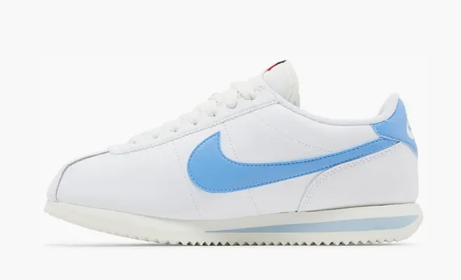 Кроссовки Nike Cortez WMNS «University Blue» belye