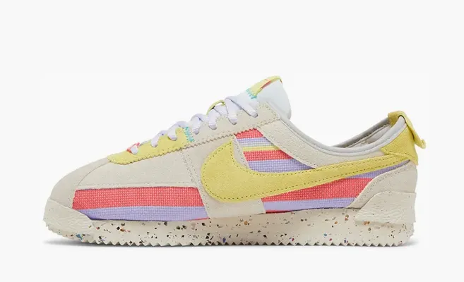 Кроссовки Nike CUnion LA x Cortez SP «Lemon Frost» belye