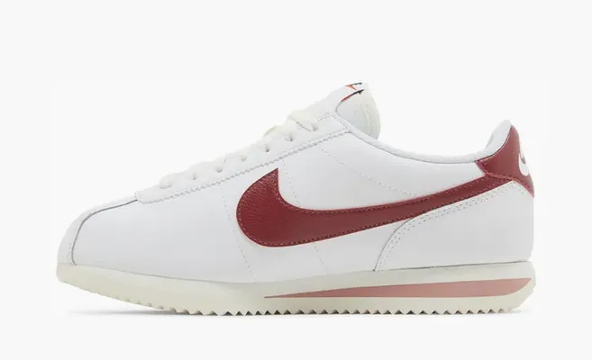 Кроссовки Nike Cortez WMNS «White Red Stardust» belye