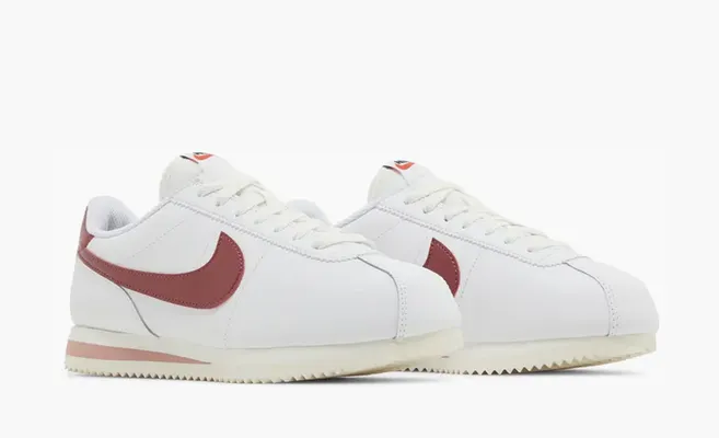 Кроссовки Nike Cortez WMNS «White Red Stardust» belye