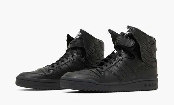  Adidas Wings 4.0 x Jeremy Scott «Core Black» chyernye