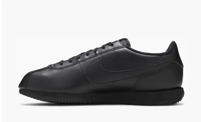 Кроссовки Nike Cortez Basic Leather «Black Anthracite» chyernye