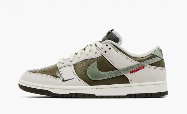 Кроссовки Nike Dunk Low «Year of the Snake» zelyenye