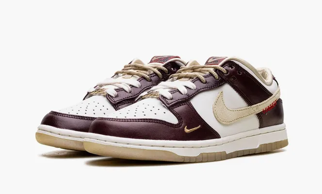 Кроссовки Nike Dunk Low WMNS «Year of the Snake» bordovye