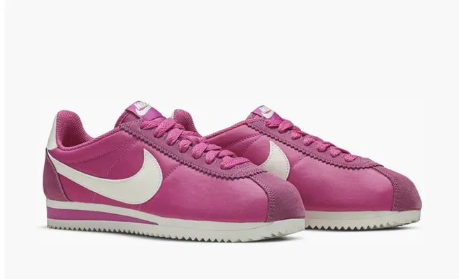 Кроссовки Nike Classic Cortez Nylon WMNS «Active Fuchsia» rozovye