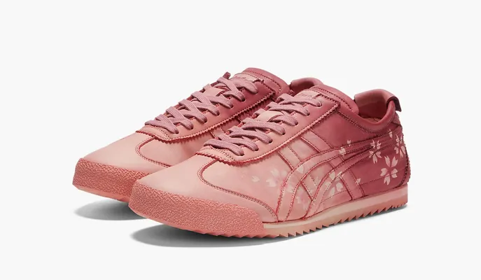  Asics Onitsuka Tiger Mexico 66 Deluxe WMNS «Sakura» rozovye