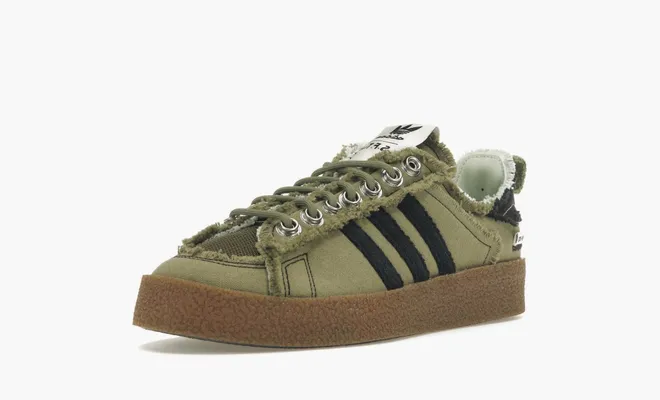 Кроссовки Adidas Campus 80s x Song for the Mute «Earth Pack» zelyenye