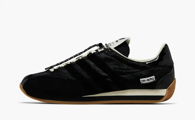  Adidas Country OG x Song for the Mute «Pony Hair Pack - Black» chyernye