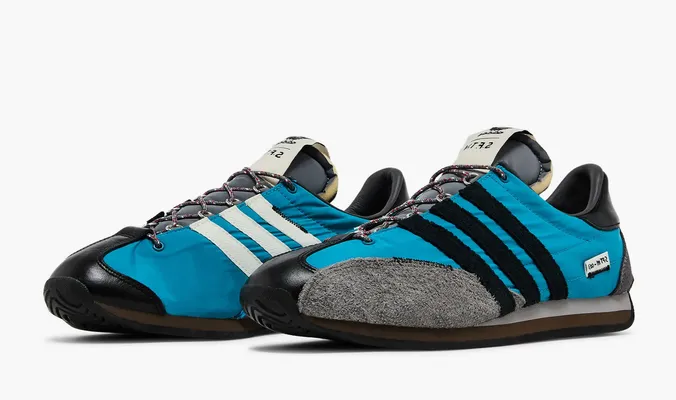  Adidas Country OG x Song for the Mute «Active Teal» golubye