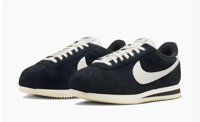 Кроссовки Nike Cortez Vintage WMNS «Black Sail» chyernye