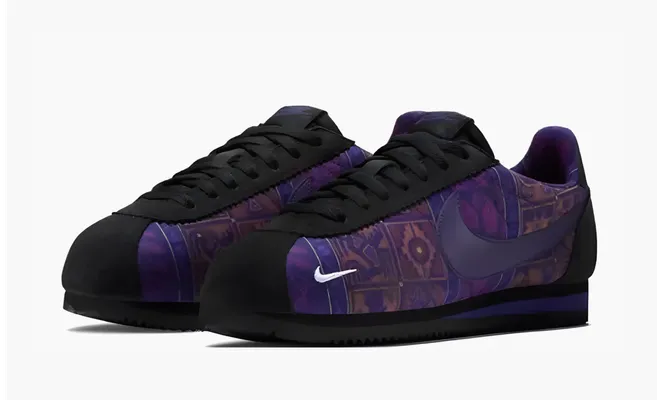 Кроссовки Nike Inti x Classic Cortez «One Heart» fioletovye