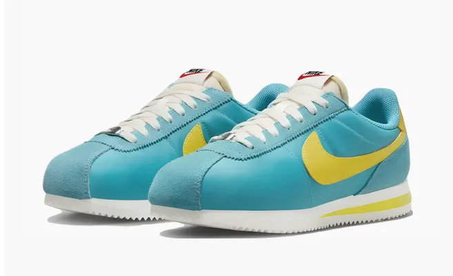 Кроссовки Nike Cortez «Dusty Cactus Lightning» golubye