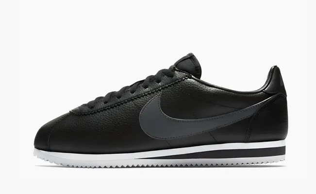 Кроссовки Nike Classic Cortez Leather «Anthracite» chyernye