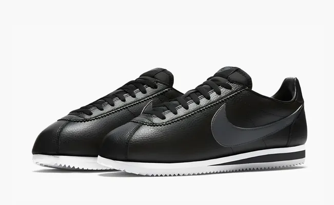 Кроссовки Nike Classic Cortez Leather «Anthracite» chyernye