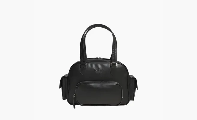 Сумки Adidas leather bag «Black» chyernye