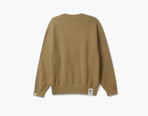 Одежда Adidas Originals x Song for the Mute Full Fashion Crew Sweater «Hemp» korichnevye