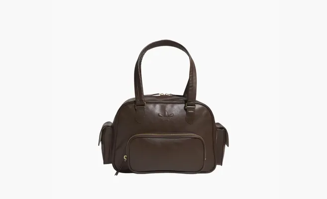Сумки Adidas leather bag «Brown» korichnevye
