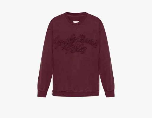 Одежда Adidas x Song For The Mute Long-Sleeve Tee «Maroon» бордовый