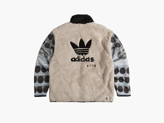 Одежда Adidas x Song for the Mute Fleece All Over Print Jackets «Black» коричневый