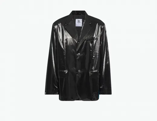  Adidas x Song for the Mute Blazer Jackets «Black/Active Teal» chyernye