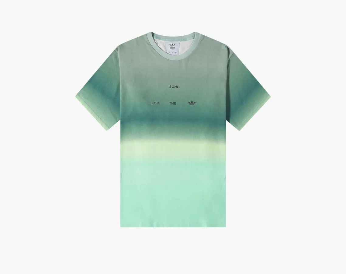 Adidas x Song for the Mute Short-Sleeve Tee «Hazy Green/Tech Forest»
