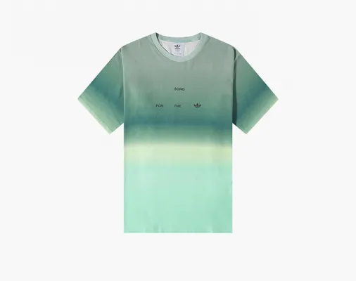 Одежда Adidas x Song for the Mute Short-Sleeve Tee «Hazy Green/Tech Forest» зеленый