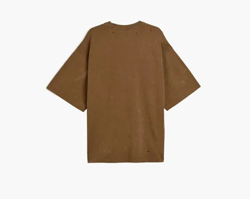 Одежда Adidas Originals x Song for the Mute Washed Tee «Earth» korichnevye
