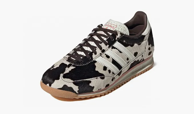  Adidas SL72 OG WMNS «Cow Print» kremovye