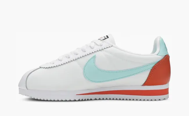 Кроссовки Nike  Classic Cortez Premium WMNS «Light Aqua» belye
