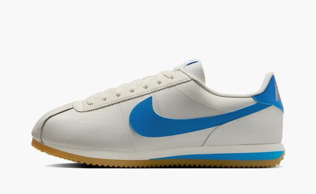 Кроссовки Nike Cortez «Sail Light Photo Blue» belye