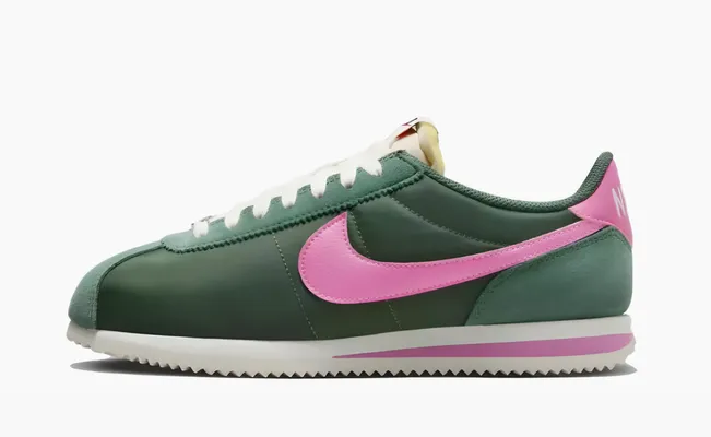 Кроссовки Nike Сortez Shoes Unisex «Green Pink» zelyenye