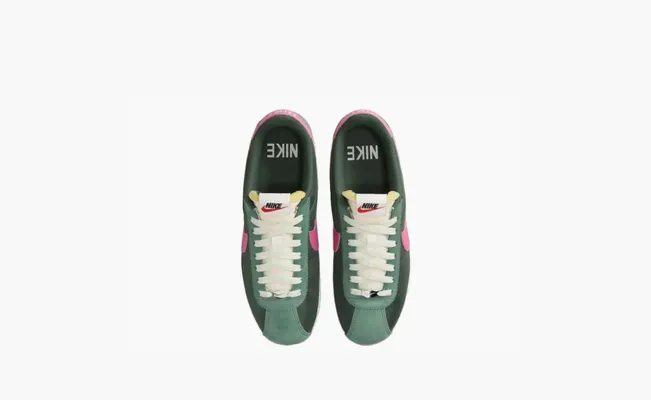 Кроссовки Nike Сortez Shoes Unisex «Green Pink» zelyenye