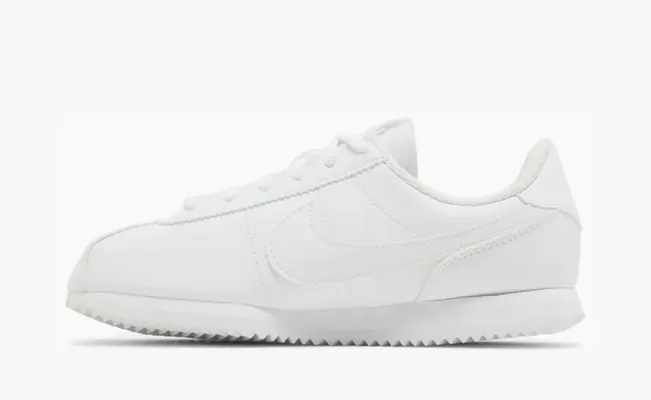 Кроссовки Nike Cortez Basic SL GS «Triple White» belye